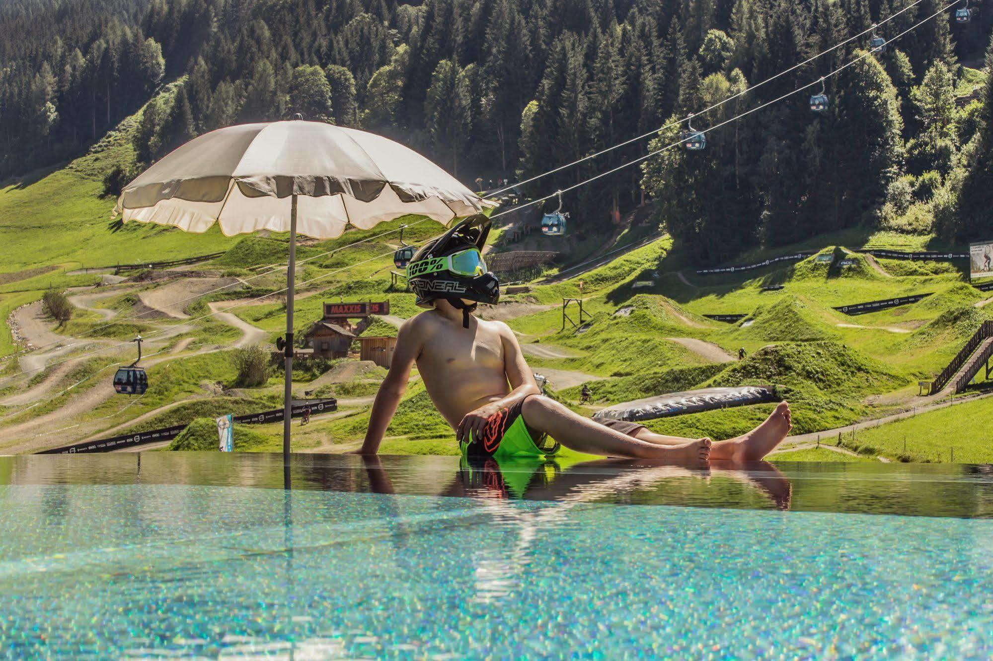 Hotel Bacher Asitzstubn Leogang Exterior foto